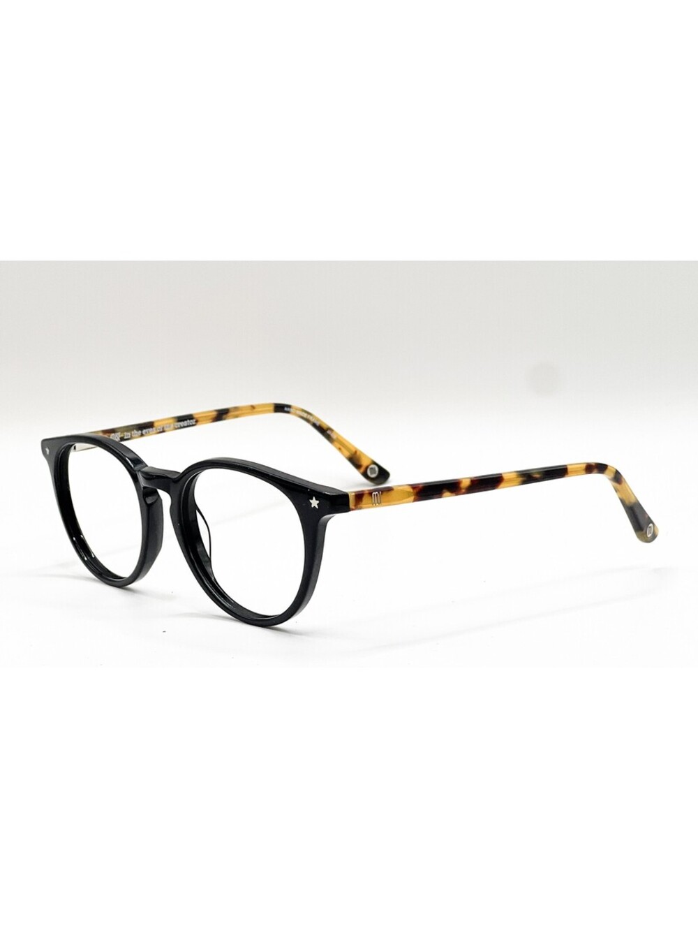 Muse 52-000046 Tortoise Round Authentic Eyeglass Frames 47-18-135